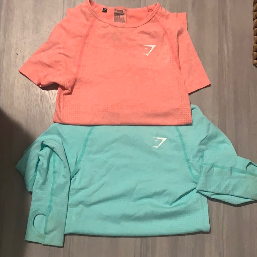 Gymshark short and long sleeve! 2 cropped! - Picture 2 of 8